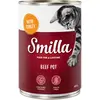 6x400g Smilla boeuf, dinde - Pâtée pour chat