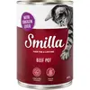 6x400g Smilla boeuf boeuf, foie de poulet - Pâtée pour chat