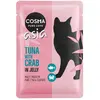6x100g Cosma Thai/Asia en gelée thon, crabe - Pâtée pour chat