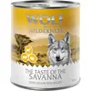 6x800g The Taste Of The Savanna Wolf of Wilderness - Pâtée pour chien