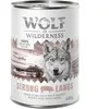 6x400g Strong Lands, porc Wolf of Wilderness - Pâtée pour chien