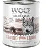 6x800g Strong Lands, porc Wolf of Wilderness - Pâtée pour chien