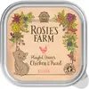 16x100g Kitten poulet, truite Rosie's Farm - Pâtée pour chat