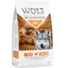 Offre d'essai : Croquettes, boîtes et friandises Wolf of Wilderness - Croquettes Soft Wide Acres, poulet (350 g)