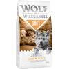 12kg JUNIOR Soft Wide Acres, poulet Wolf of Wilderness - Croquettes pour chien + 2kg offerts !