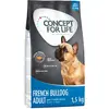 1,5kg Bouledogue français Adult Concept for Life - Croquettes pour chi...