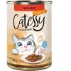 12x400g Catessy Bouchées en gelée boeuf - Pâtée pour chat