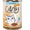 12x400g Bouchées en gelée saumon Catessy - Pâtée pour chat