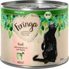 Feringa Organic bio Adult 6 x 200 g  pour chat - veau, potiron, germandrée des chats bio