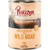 6x400g Adult : filet de poulet, sanglier Purizon Boîtes pour chat : -15 % !