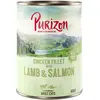 6x400g Adult : filet de poulet, saumon, agneau Purizon Boîtes pour chat : -15 % !