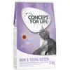 2,5kg Mum & Young Kittens Concept for Life Croquettes pour chat + 500g...