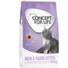 10kg Mum & Young Kittens chatte et chaton Concept for Life - pour chat