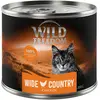 6x200g Adult Wide Country pur poulet Wild Freedom - Pâtée pour chat