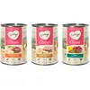 Feringa Classic Meat Menu 6 x 400 g pour chat - lot mixte III : gibier, boeuf & volaille, poulet & truite