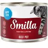 6x200g boeuf boeuf, poisson Smilla - Pâtée pour chat