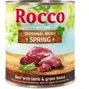 Rocco Menu de printemps agneau, haricots verts pour chien - 24 x 800 g