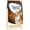 12kg Medium Sterilised Concept for Life croquettes pour chien