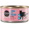 24x170g Cosma Thai/Asia en gelée Thon, daurade - Pâtée pour chat