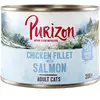 Purizon Adult 200 g - sans céréales pour chat - filet de poulet, saumo...