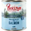 Purizon Adult 6 x 800 g - sans céréales pour chien - saumon, épinards, noix de coco