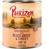 Purizon Adult 6 x 800 g - sans céréales pour chien - boeuf Black Angus, dinde, patates douces, cranberries