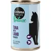 12x140g Cosma Nature thon, agneau - Pâtée pour chat