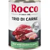 Rocco Classic Trio de viandes 6 x 400 g pour chien - boeuf, poulet, ve...