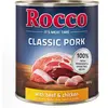 Rocco Classic Pork 6 x 800 g pour chien boeuf, poulet