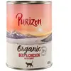 6x400g Organic bio : boeuf, poulet, carottes Purizon Boîtes pour chat : -15 % !