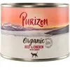 6x200g Organic bio : boeuf, poulet, carottes Purizon Boîtes pour chat : -15 % !