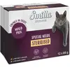 Smilla Sterilised Bouchées aux légumes 12 x 85 g pour chat - lot mixte