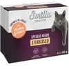 Smilla Sterilised Bouchées aux légumes 12 x 85 g pour chat - saumon, c...
