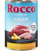 Rocco Junior 6 x 400 g pour chiot - boeuf, poulet, pommes de terre