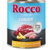 Rocco Junior 6 x 800 g pour chiot - boeuf, poulet, pommes de terre