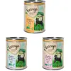 Feringa Country Style 6 x 400 g pour chat - lot mixte 2 : canard, agne...