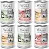 Wolf of Wilderness Adult  Expedition  6 x 400 g pour chien - lot mixte