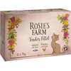 12x70g lot mixte (2 variétés) Tender Filet Rosie's Farm nourriture humide pour chat