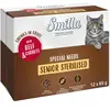 12 x 85 g Boeuf et carottes sachet fraîcheur Senior Sterilised Smilla