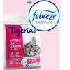 Litière Tigerino Premium Febreze Blossom & Breeze pour chat - 12 kg