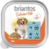 Briantos Delicious Paté 9 x 300 g pour chien - poisson, petits pois