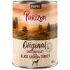 6x 400g Purizon Puppy filet de poulet avec boeuf Black-Angus & dinde n...