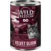 6x400g Velvet Gloom - porc, dinde, truite -sans céréales Wild Freedom Adult "Red "nourriture humide pour chat