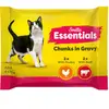 Smilla Essentials Bouchées en sauce pour chat - 4 x 85 g