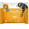 4 x 85 g lot découverte Smilla bouchées aux légumes pour chat
