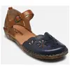 Josef Seibel - ROSALIE 04 - Platte sandalenDames Sandalen - Kleur: Bla...