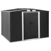 UNIPRODO Abri de jardin en métal 206 x 179 x 258 cm Cabane de jardin metal