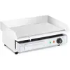 Plancha Électrique Professionnelle Plaque De Cuisson Lisse Acier 55x40...