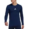 adidas - Techfit Long Sleeve Top - Compressieshirt Blauw - XL - Blauw