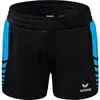 Erima Six Wings Worker Short Dames - Curaçao / Zwart | Maat: 36
